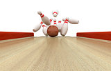Perfect Bowling Strike