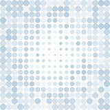 Abstract dotted blue background