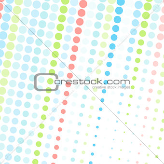Abstract dotted colorful background