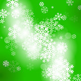 Abstract green christmas background