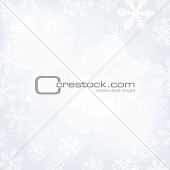 Abstract silver christmas background