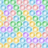 Abstract balls background