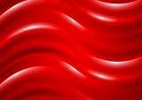 Shiny waves abstract background