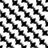 Design seamless stripy diamond zigzag pattern