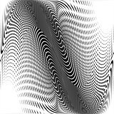 Design monochrome wave movement background
