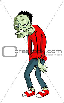 Cartoon zombie