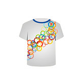 T Shirt Template-fractal rings