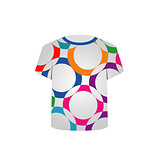 T Shirt Template-fractal rings