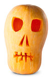 Skull Pumpkin Halloween Jack O_Lantern