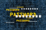 binary password background