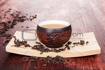 Traditional tea ceremony.