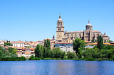 cathedral of Salamanca and Tormes river