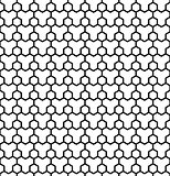 Seamless geometric hexagons pattern. Latticed texture. 