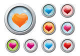 valentine buttons