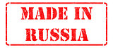 Made in Russia on Red Stamp.