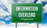 Information Overload on Highway Signpost.