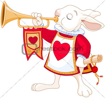 Bunny royal trumpeter