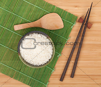 Japanese food ingredients and utensils