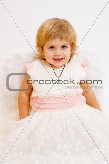 little angel girl