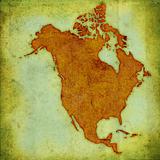 aged America map