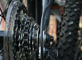 Closeup of Bike Gears