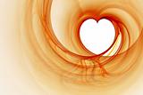 Valentine heart fractal