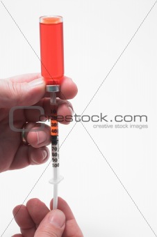 Medicine Vial and Syringe