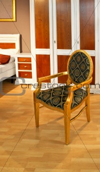 Vintage gold chair