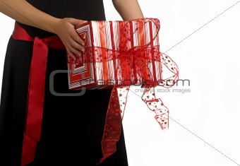 hand with gifts