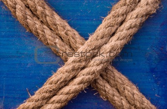 X shaped rope