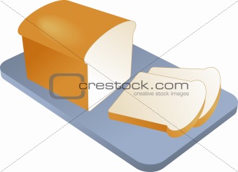 Sliced baked bread