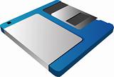 3 1/2" floppy diskette