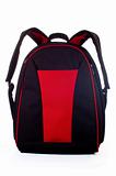red schoolbag