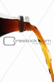 pouring cola