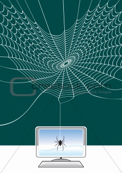 spider web computer