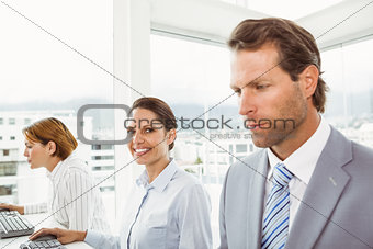 Business people in office