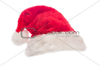 Close up of a santa hat