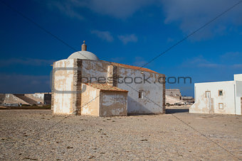 Church of Our Lady of Grace  at Sagres Fortress,Algarve, Portuga