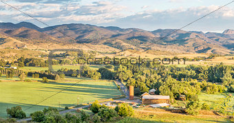 Colorado foothills panorama 