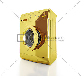 gold washing machine