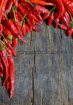 dried red chili pepper 