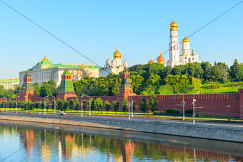 territory behind the walls of Moscow Kremlin