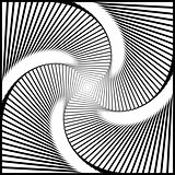 Design monochrome twirl movement background