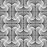 Design seamless twirl striped pattern