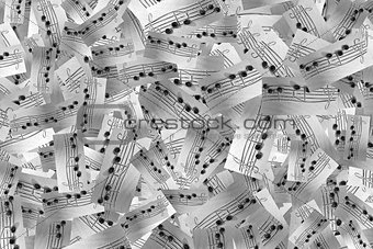 Music notes background for jazz,rock,classical