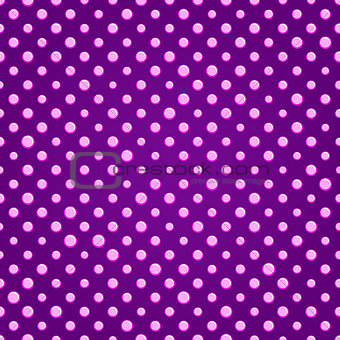 Purple Polka dot Seamless Pattern