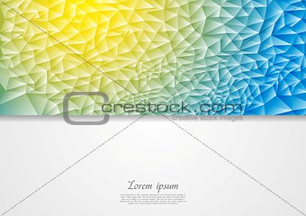 Abstract corporate vector design illustration