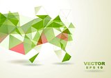 Bright geometrical vector background
