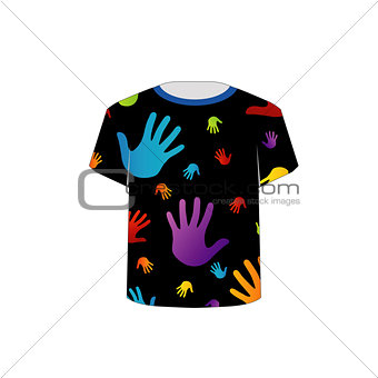 T Shirt Template- Pop art graphic