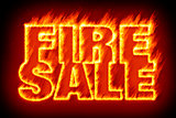 fire sale in flames